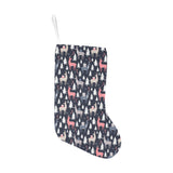 Deers Winter Christmas pattern Christmas Stocking