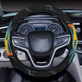 Bowling balls flame pattern Car Steering Wheel Cover