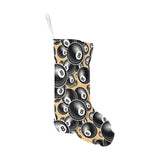 Billiard Ball Pattern Print Design 04 Christmas Stocking