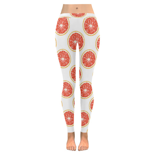 Grapefruit pattern Women's Legging Fulfilled In US
