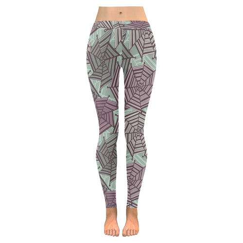 Spider web cobweb design color pattern Women's Legging Fulfilled In US