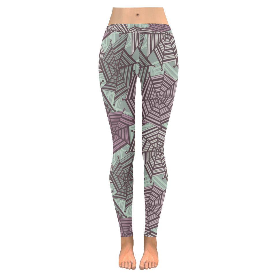 Spider web cobweb design color pattern Women's Legging Fulfilled In US