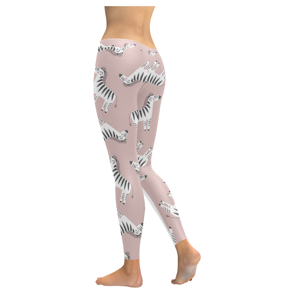 Cute zebra pattern Women's Legging Fulfilled In US