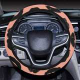 Lips Pattern Print Design 02 Car Steering Wheel Cover