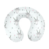 Cute goat design pattern U-Shaped Travel Neck Pillow