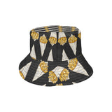 French fries dark background Unisex Bucket Hat