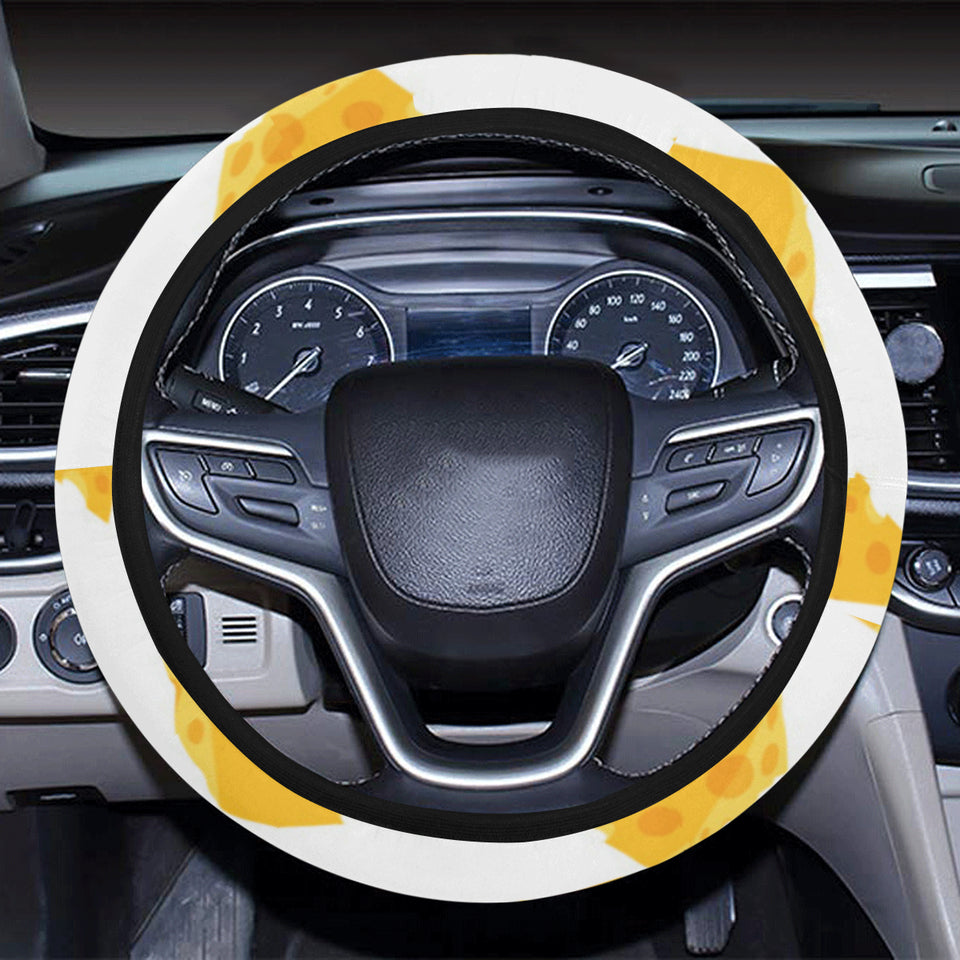 Cheese slice pattern Car Steering Wheel Cover