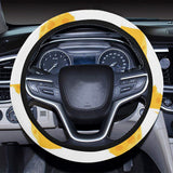 Cheese slice pattern Car Steering Wheel Cover