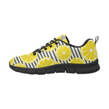 slice of lemon design pattern Women's Sneaker Shoes