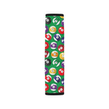 Billiard Ball Pattern Print Design 02 Car Seat Belt Cover