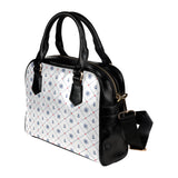 Anchor rudder nautical design pattern Shoulder Handbag