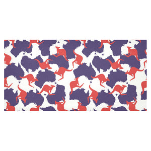 Kangaroo Australian pattern Tablecloth