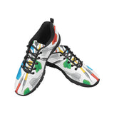Darts Pattern Print Design 03 Men's Breathable Sneakers ( Model 055)