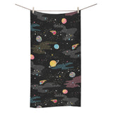 space pattern Bath Towel