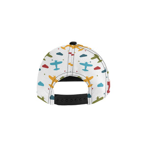 Airplane star cloud colorful All Over Print Snapback Cap