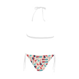 Red Blue guitar pattern Sexy Bikinis Two-Piece Swimsuits