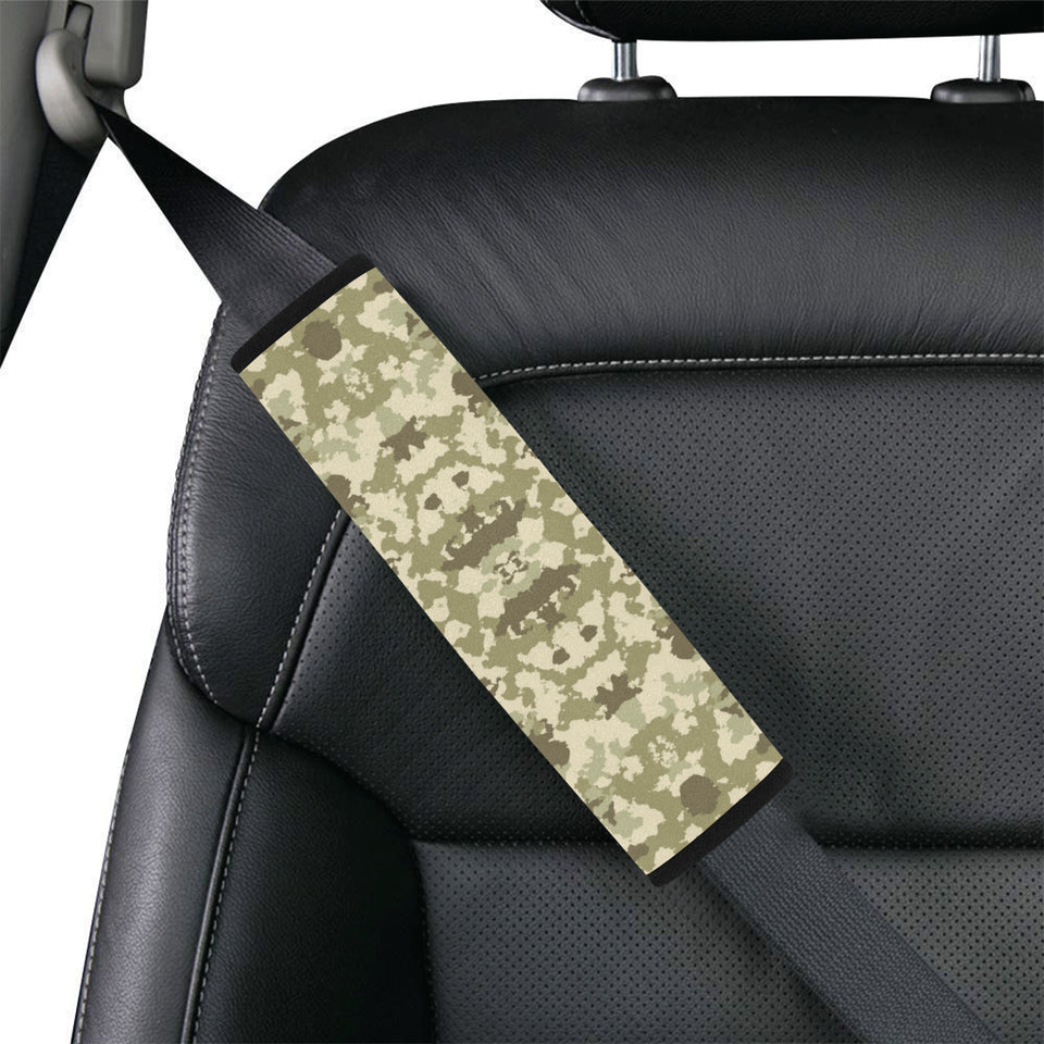 Light Green camouflage pattern Car Seat Belt Cover