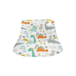 Cute funny kids dinosaurs pattern Unisex Bucket Hat