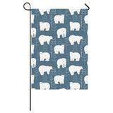 polar bear mother her child pattern House Flag Garden Flag