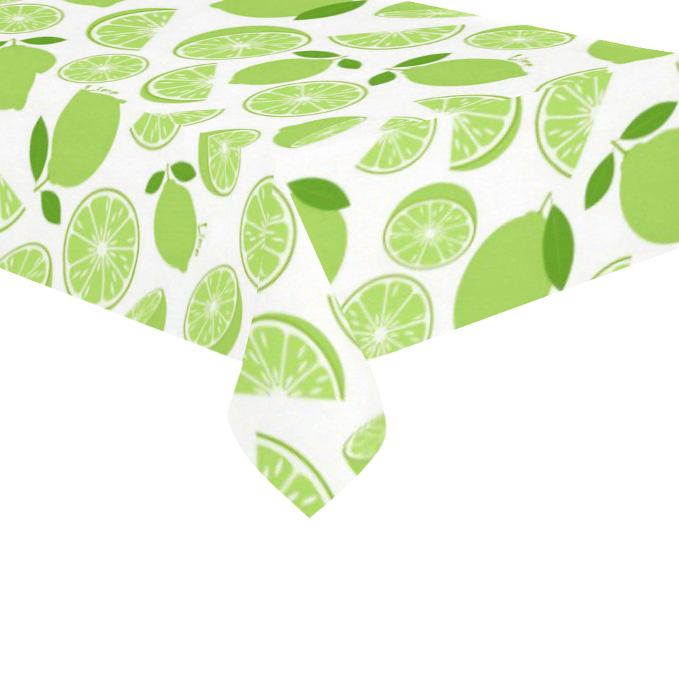 Lime design pattern Tablecloth