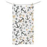 Anchors Rudders pattern Bath Towel