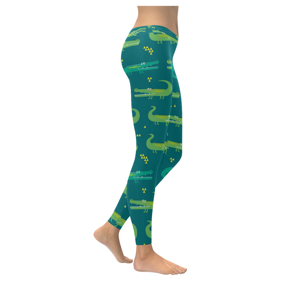 Crocodile pattern Women's Legging Fulfilled In US