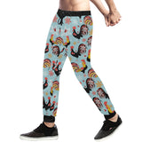 Rooster chicken cock snowfalke Unisex Casual Sweatpants