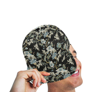 Japanese crane ornament elements All Over Print Snapback Cap