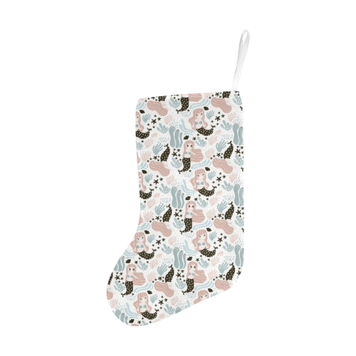 cute mermaid pattern Christmas Stocking