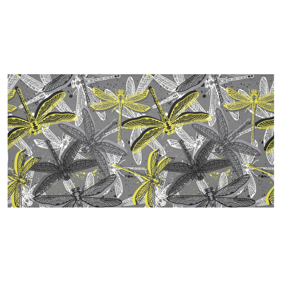 Hand drawn dragonfly pattern Tablecloth