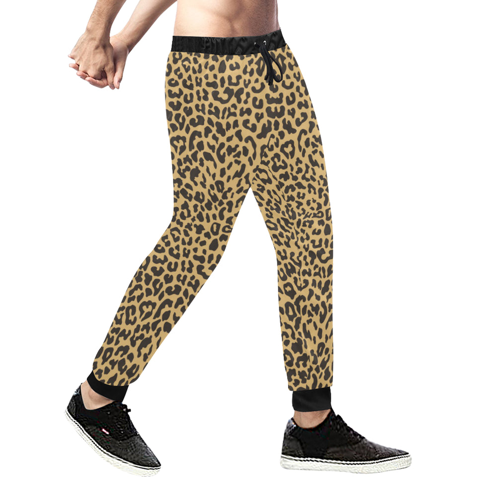 Leopard skin print Unisex Casual Sweatpants