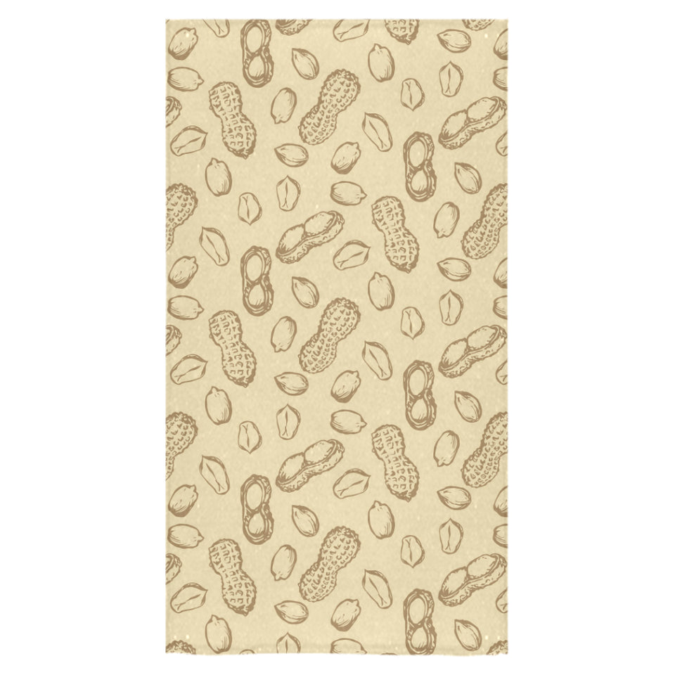 hand drawn peanuts pattern Bath Towel