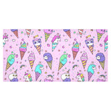 Cute ice cream cone animal pattern Tablecloth