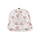 Daruma japanese wooden doll cherry blossom flower All Over Print Snapback Cap