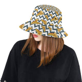 Pizza design pattern Unisex Bucket Hat