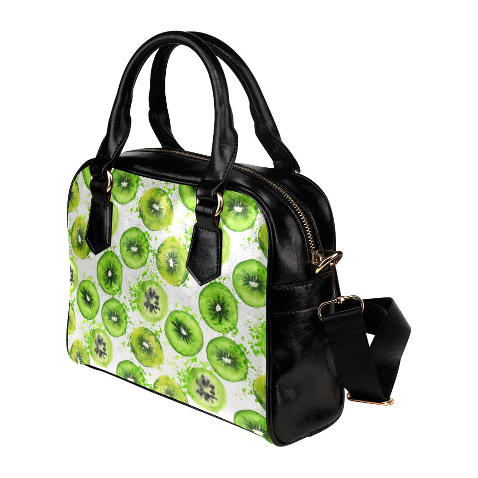 Watercolor kiwi pattern Shoulder Handbag