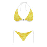 lemon pattern Sexy Bikinis Two-Piece Swimsuits