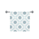 nautical steering wheel chain Bath Towel