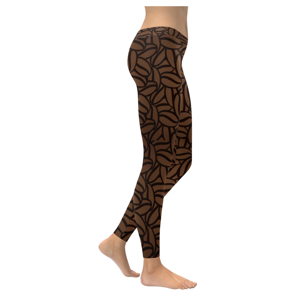 coffee bean pattern Women's Legging Fulfilled In US