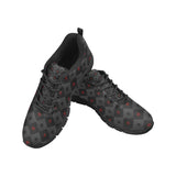 Casino Cards Suits Pattern Print Design 05 Men's Breathable Sneakers ( Model 055)