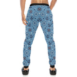 Anchors rudder compass star nautical pattern Unisex Casual Sweatpants