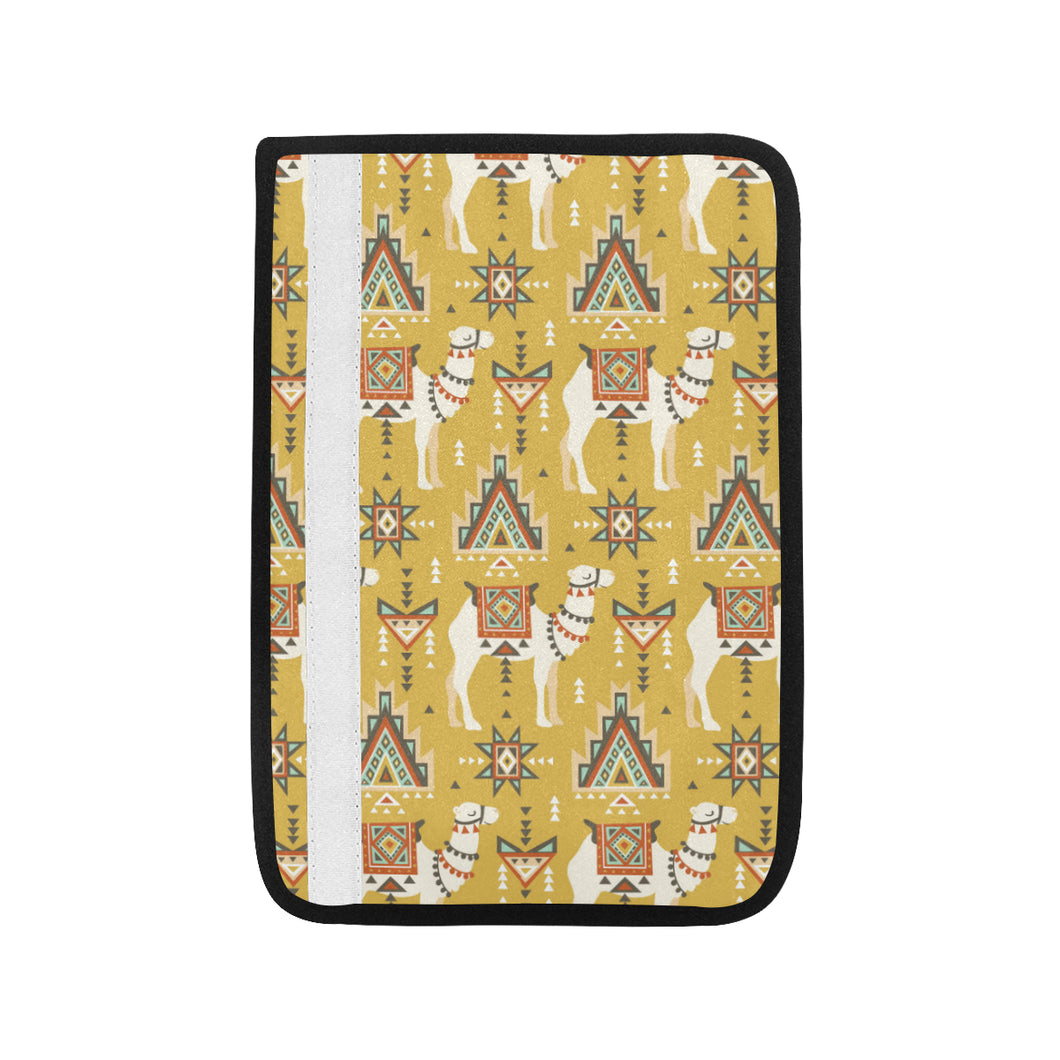 Camels ethnic motif pattern Car Seat Belt Cover