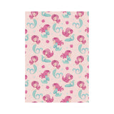 Cute little mermaid pattern House Flag Garden Flag