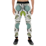 Hot Air Balloon Bird Cloud Pattern Unisex Casual Sweatpants