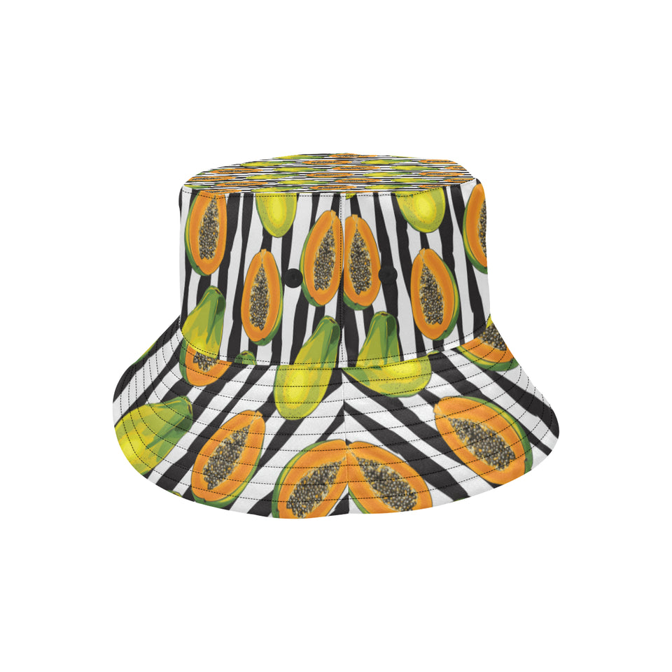 papaya design pattern Unisex Bucket Hat