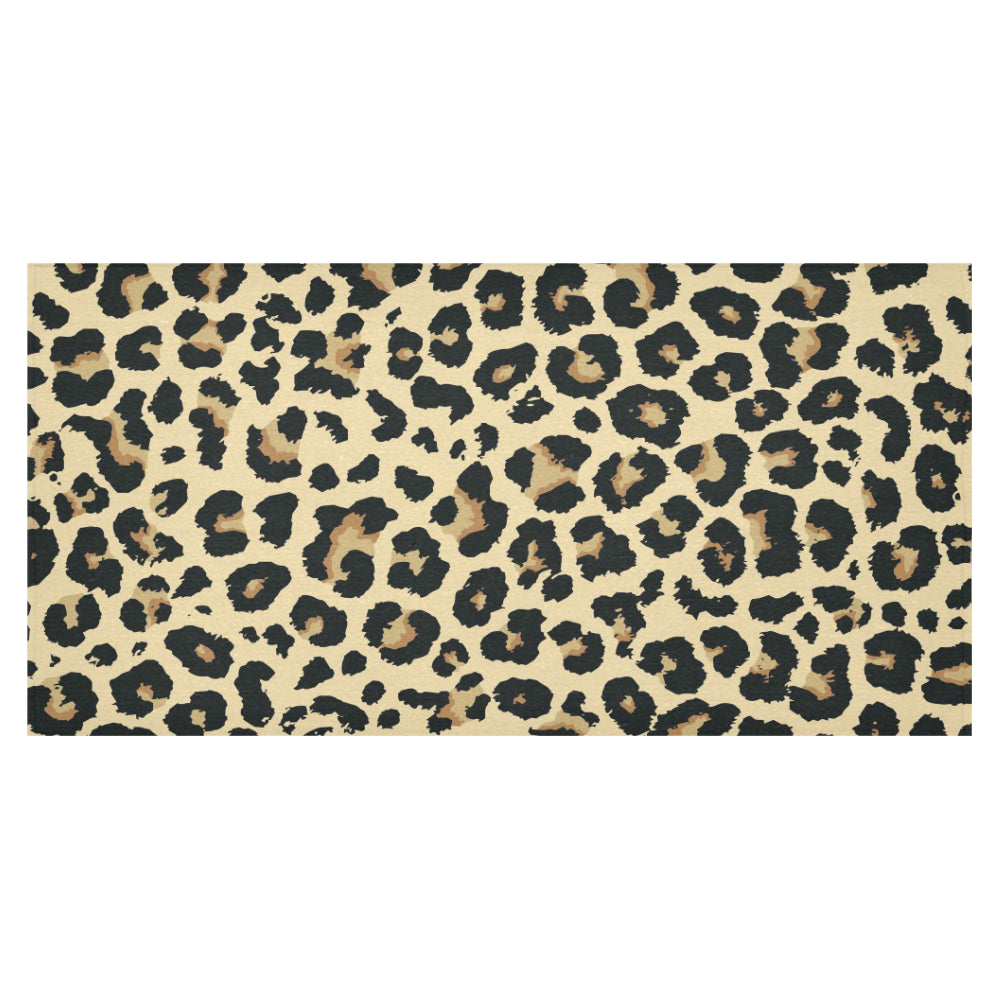 Leopard print design pattern Tablecloth