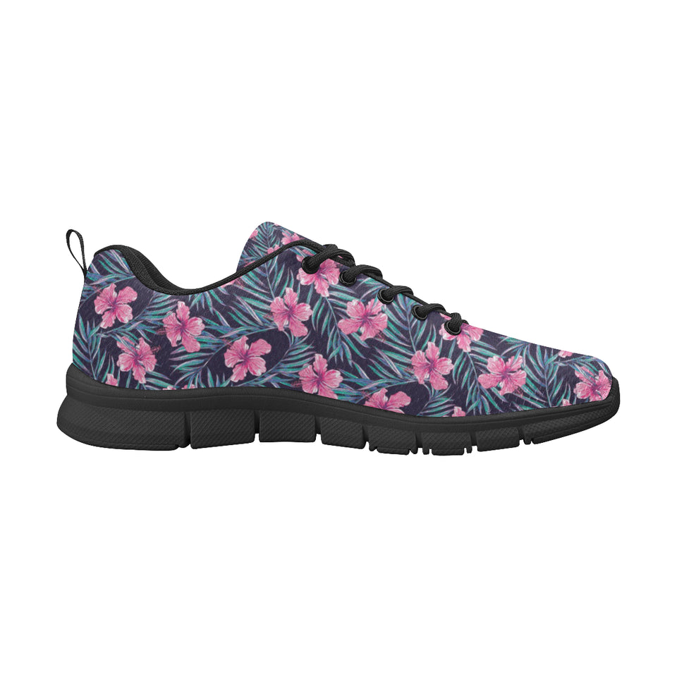 Hibiscus Pattern Print Design 05 Women's Sneaker Shoes