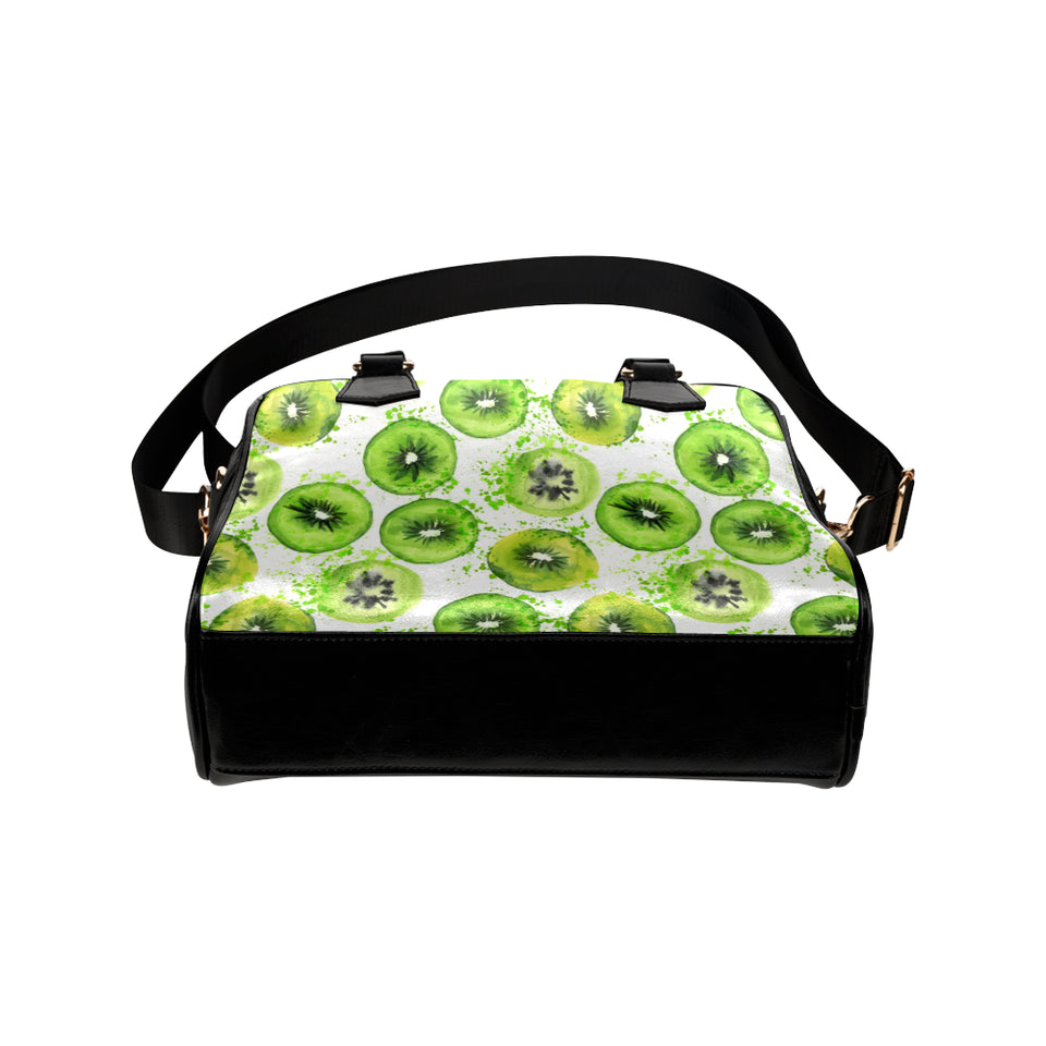 Watercolor kiwi pattern Shoulder Handbag