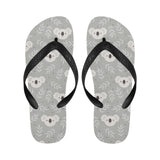 Cute koala leaves pattern Unisex Flip Flops