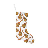Paint Guitar Pattern Christmas Stocking